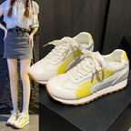 Damen Sportliche Sneakers mit atmungsaktiver Mesh-Oberfläche und reflektierenden Akzenten R&B