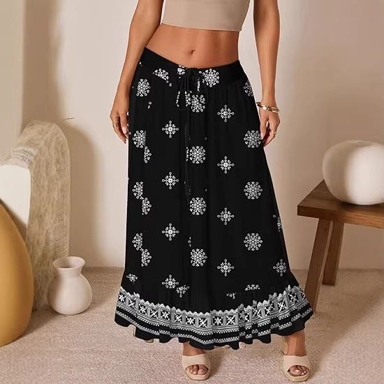 Damen Jumpsuit mit floralem Druck und elastischer Taillierung R&B