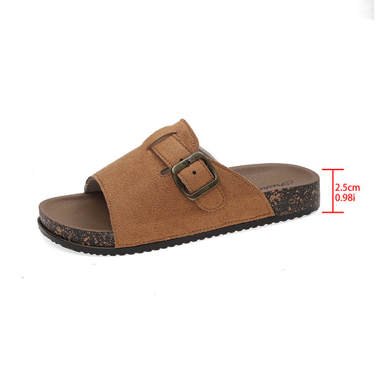 Damen Stilvolle Clogs mit verstellbarem Riemen und innenliegender Polsterung R&B
