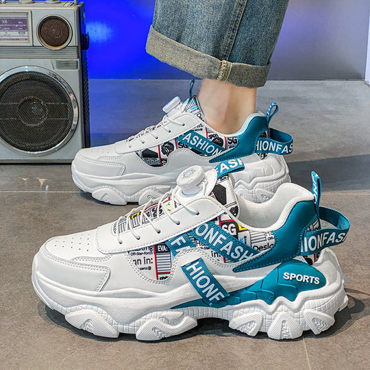 Damen Sportliche Sneaker mit modischem Design und innovativem Schnellschnürsystem R&B