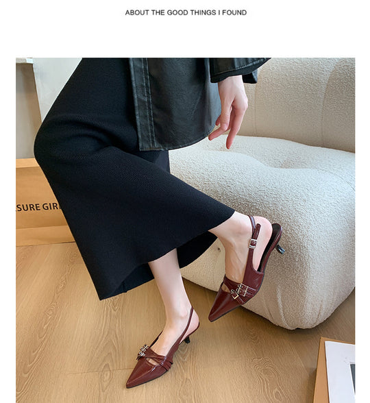 Damen Slingback High-Heel Pumps R&B