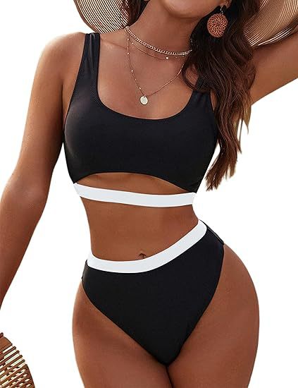 Damen Zweiteiliger Bikini mit innovativen Cut-Out-Details R&B
