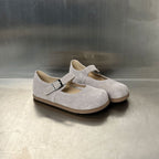 Damen Komfortable Halbschuhe mit verstellbarem Riemen und weichem Wildleder R&B