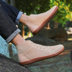 Damen Sportliche High-Top Sneakers mit atmungsaktivem Mesh-Obermaterial und rutschfester Sohle
