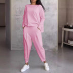 Damen lässiger Zweiteiliger Sweatanzug