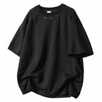 Damen Oversized T-Shirt mit modernem Schnitt und dekorativen Akzenten
