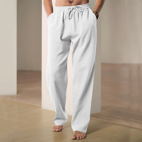 Herren Bequeme Sommerfreizeithose mit elastischem Bund R&B