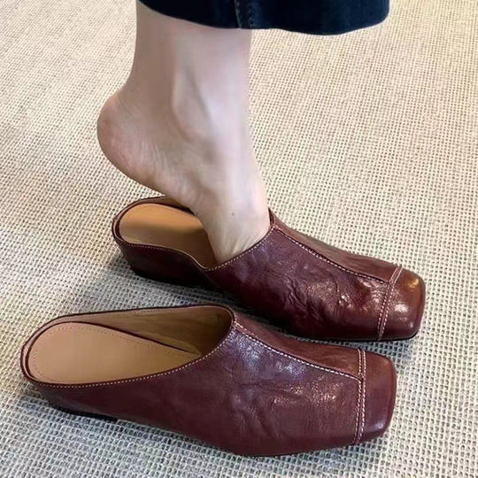 Damen Clogs aus hochwertigem Leder mit besonderem Design und komfortabler Passform R&B