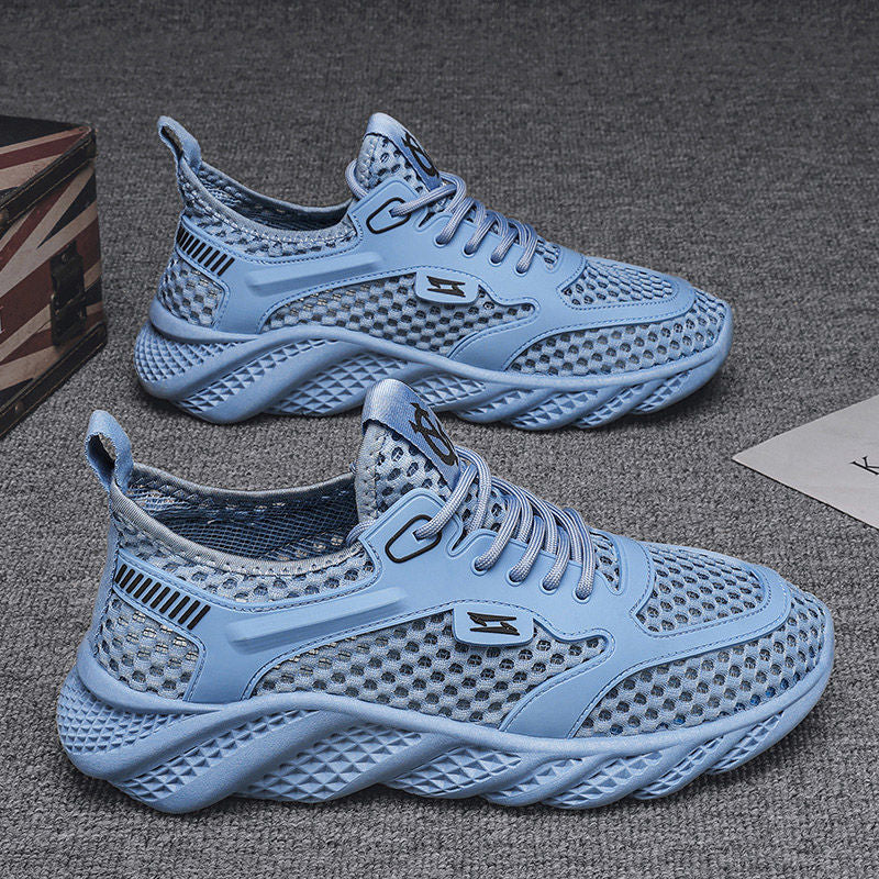 Damen Atmungsaktive Freizeitsneakers mit innovativem Netzdesign und bequemer Dämpfung R&B