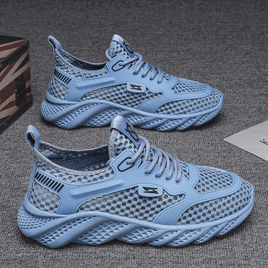 Damen Atmungsaktive Freizeitsneakers mit innovativem Netzdesign und bequemer Dämpfung R&B