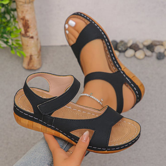Damen Komfortable Sandalen mit atmungsaktiven Riemen R&B