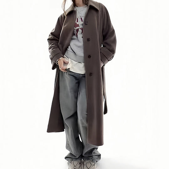 Damen Eleganter und hochwertiger Trenchcoat R&B