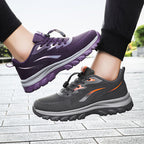 Damen Sportliche Laufschuhe mit dynamischer Schnellschnürung und atmungsaktivem Obermaterial R&B