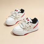 Damen Sportliche Sneakers mit dicker Laufsohle und atmungsaktivem Obermaterial R&B