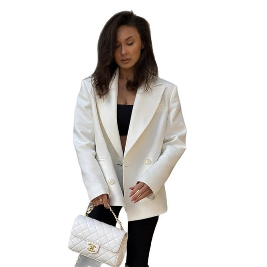Damen eleganter Oversize-Blazer R&B