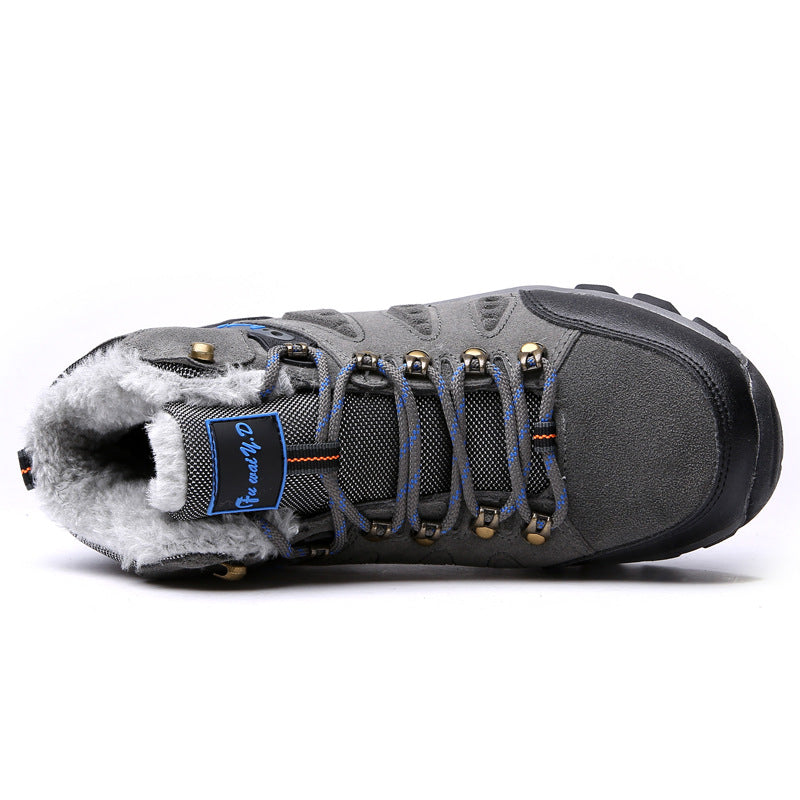 Damen wasserdichte Winterstiefel mit isolierendem Warmfutter und rutschfester Sohle R&B