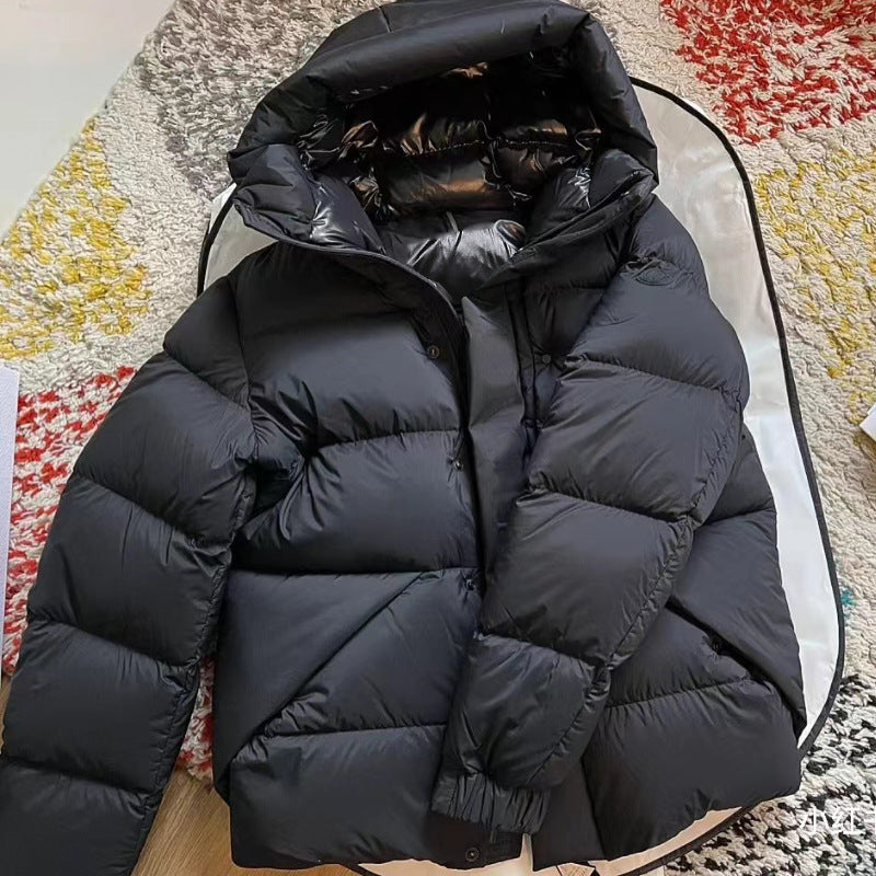 Damen Daunenjacke mit hohem Kragen und praktischen Reißverschlusstaschen R&B
