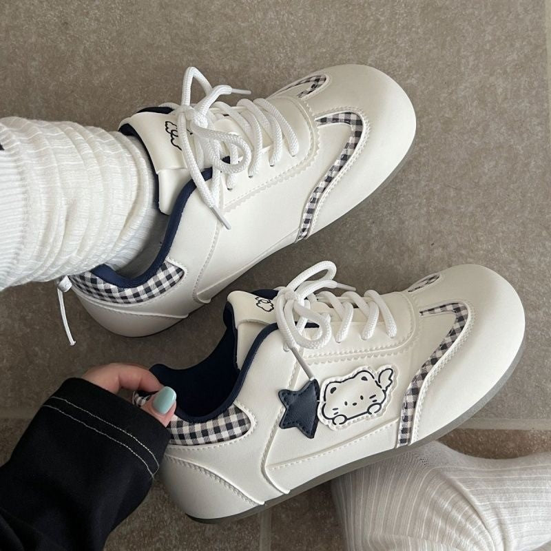 Damen Verspielte Sneakers mit kreativem Motiv und bequemer Polsterung