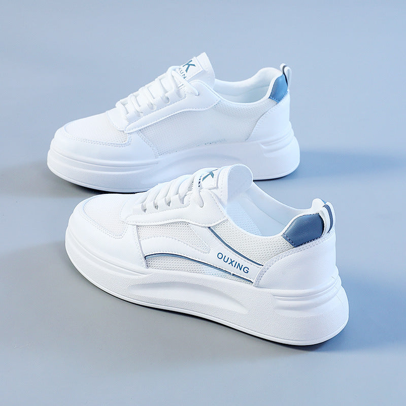 Damen modische Sneaker mit atmungsaktivem Obermaterial und dämpfender Sohle R&B