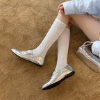 Damen Ballerinas mit modischem Riemchen und schimmernden Details R&B