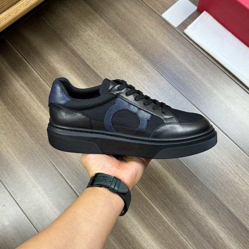 Damen modische Sneakers mit robustem Profil und strapazierfähiger Gummisohle R&B