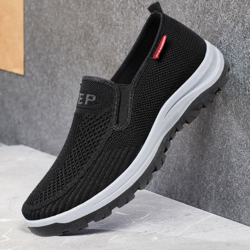 Damen Atmungsaktive Slip-On Sneakers mit rutschfester Sohle R&B