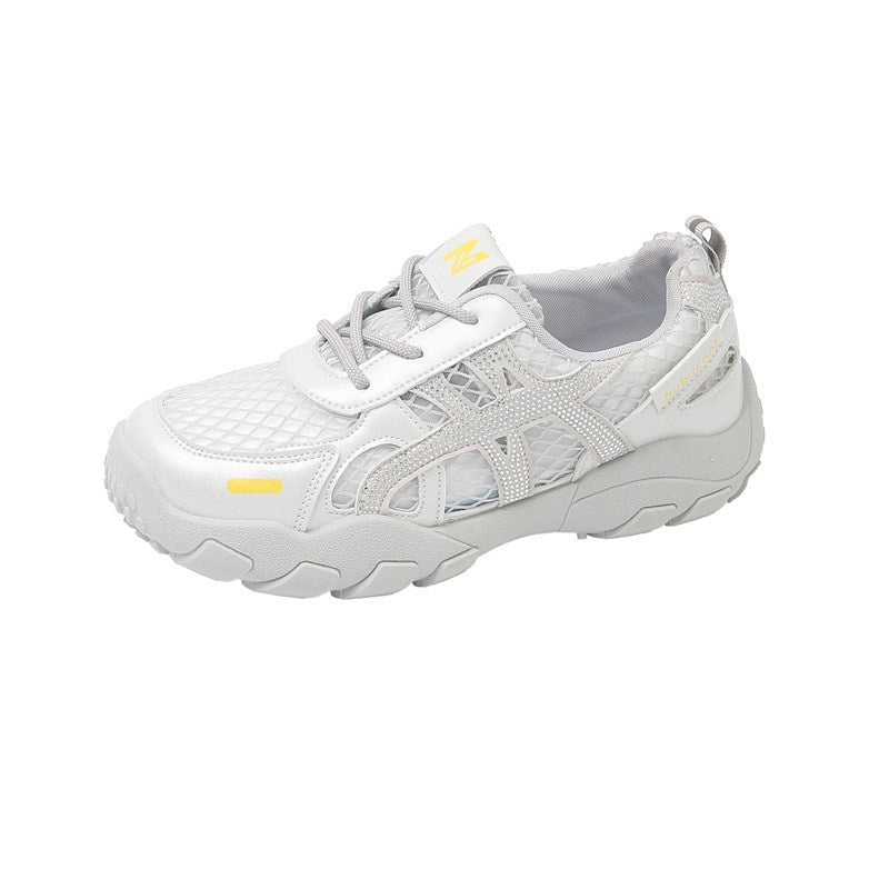 Damen Atmungsaktive Freizeitsneaker mit rutschfester Laufsohle und stabiler Konstruktion R&B