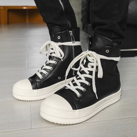 Damen modische High-Top Sneakers mit Plateau R&B