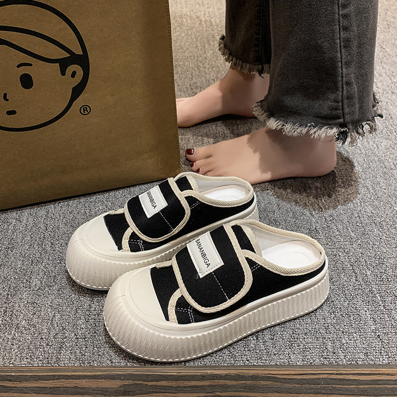 Damen Komfortable Clogs mit dämpfender Sohle und verstellbarem Riemen R&B