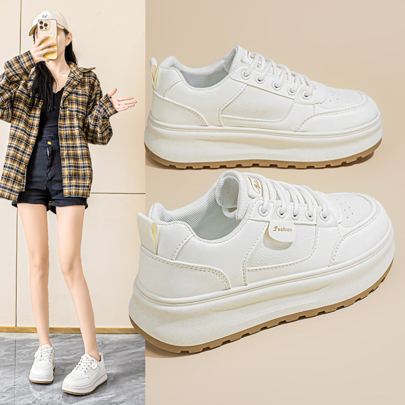Damen Sportliche Plattform Sneakers mit extra dämpfender Laufsohle und flexibler Passform R&B
