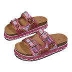 Damen Modische Riemensandalen mit kunstvollen Perlen-Details R&B