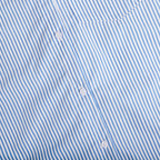 Damen Elegante, gestreifte Bluse mit klassischem Kragen und Taschen R&B