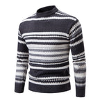 Herren Strickpullover mit strukturiertem Muster