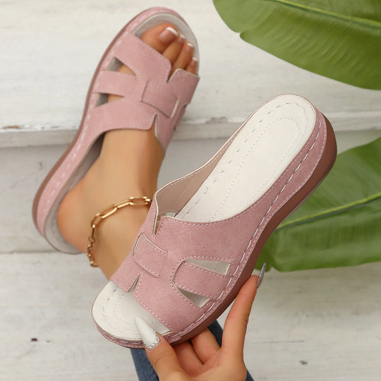Damen Komfortable Clogs mit modischem Schnitt und anatomischem Fußbett R&B