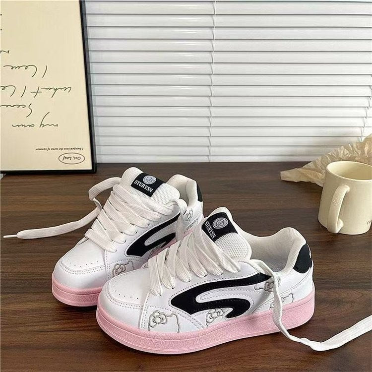 Damen Sneaker mit verspieltem Tiermotiv und komfortablem Dämpfungssystem R&B