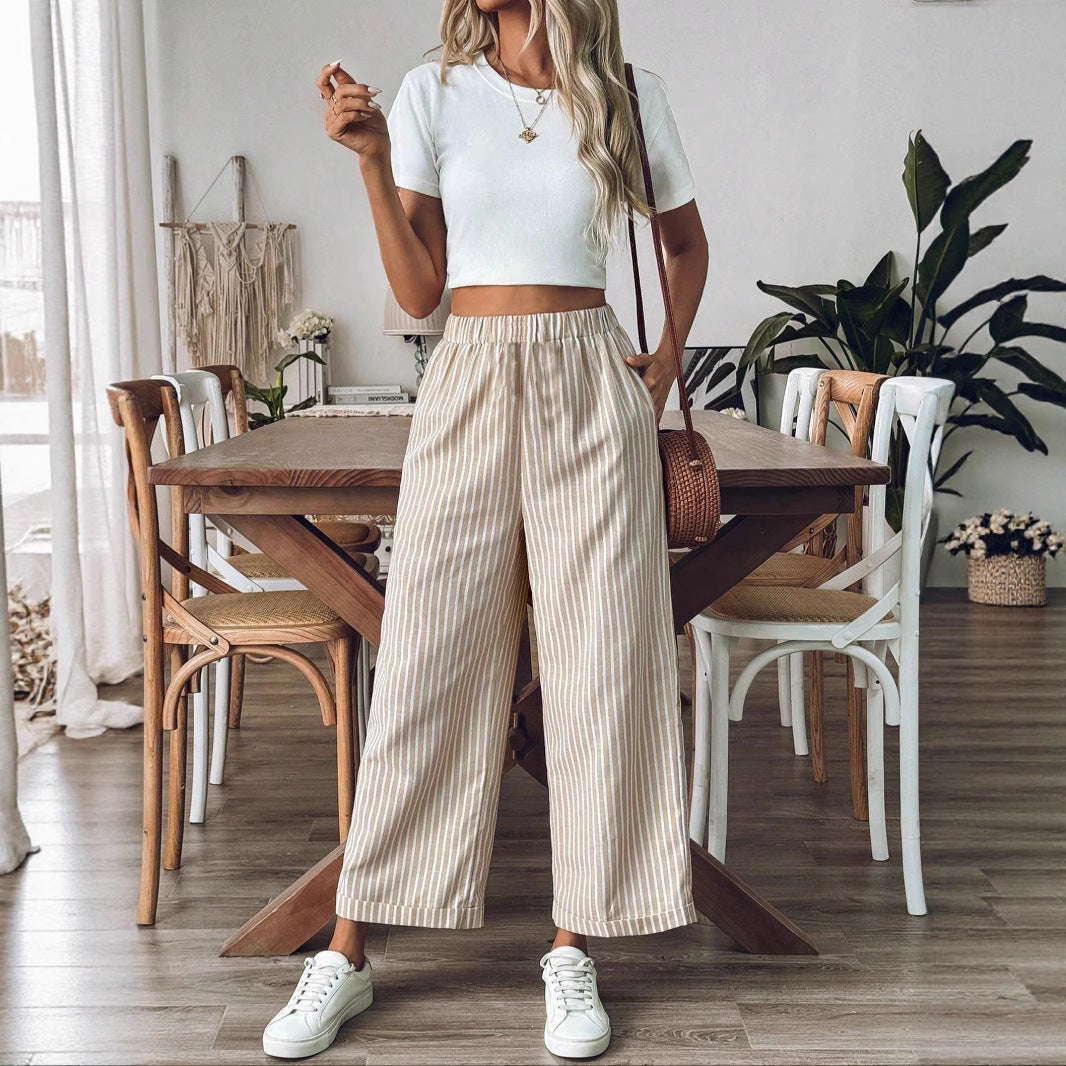 Damen weite Strickhose R&B