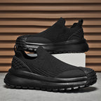 Damen Slip-On Sportschuhe mit atmungsaktivem Obermaterial und rutschfester Sohle R&B