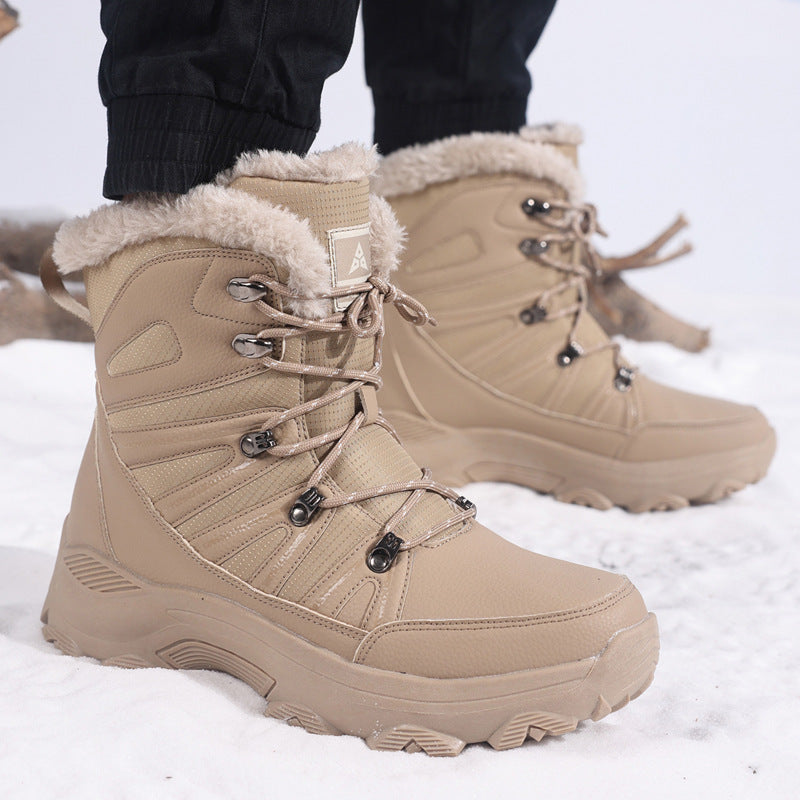 Damen Winterstiefel mit isolierender Polsterung und rutschfester Sohle R&B