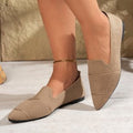 Damen Elegante und atmungsaktive Ballerinas mit perforierter Obermaterial R&B