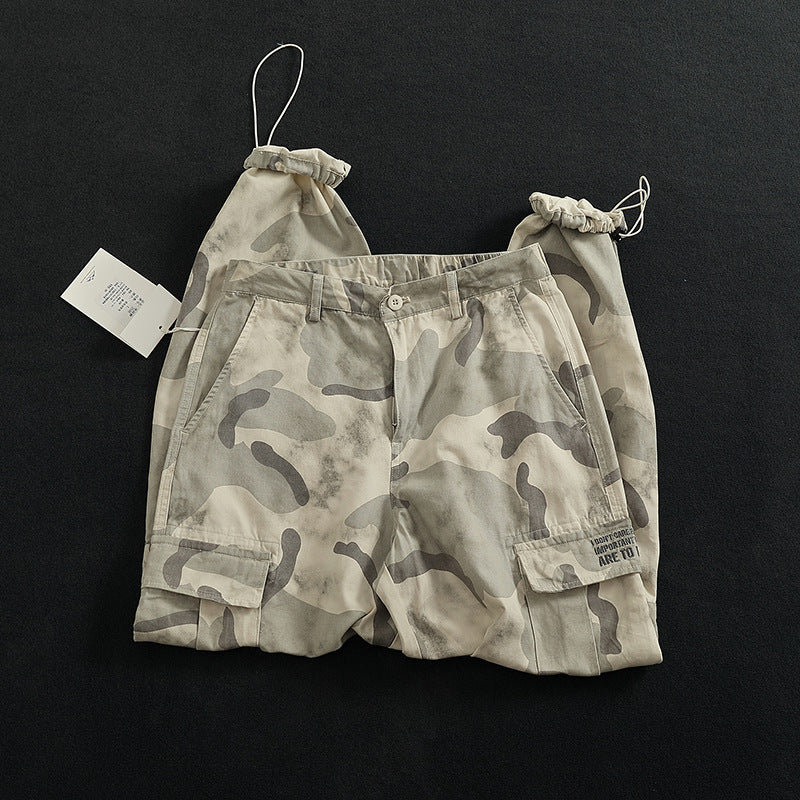 Damen Cargohose mit vielseitigen Taschen und modernem Camouflage-Design R&B