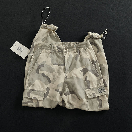 Damen Cargohose mit vielseitigen Taschen und modernem Camouflage-Design R&B