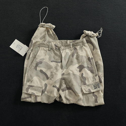 Damen Cargohose mit vielseitigen Taschen und modernem Camouflage-Design R&B