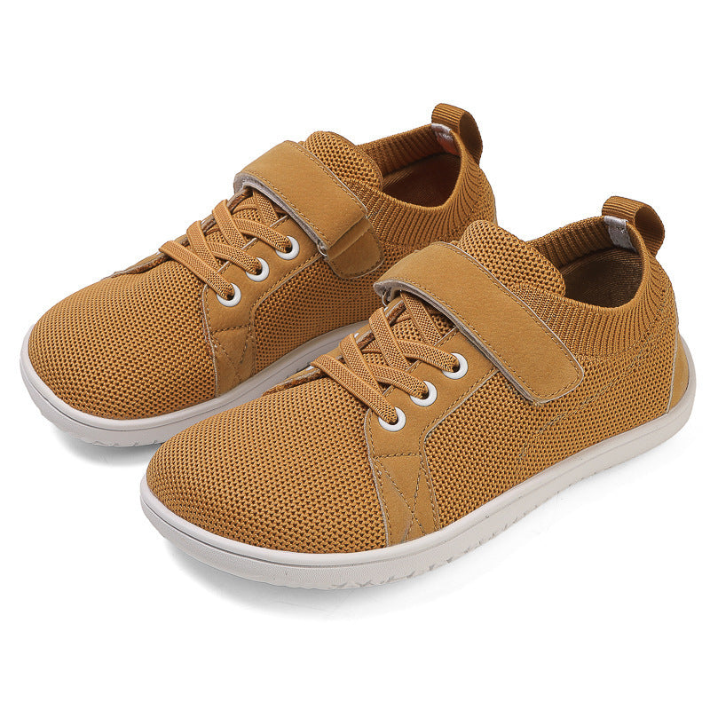 Damen nan Strick-Sneaker mit adaptiver Passform, einhändigem Klettverschluss und flexibler Abrollsohle R&B