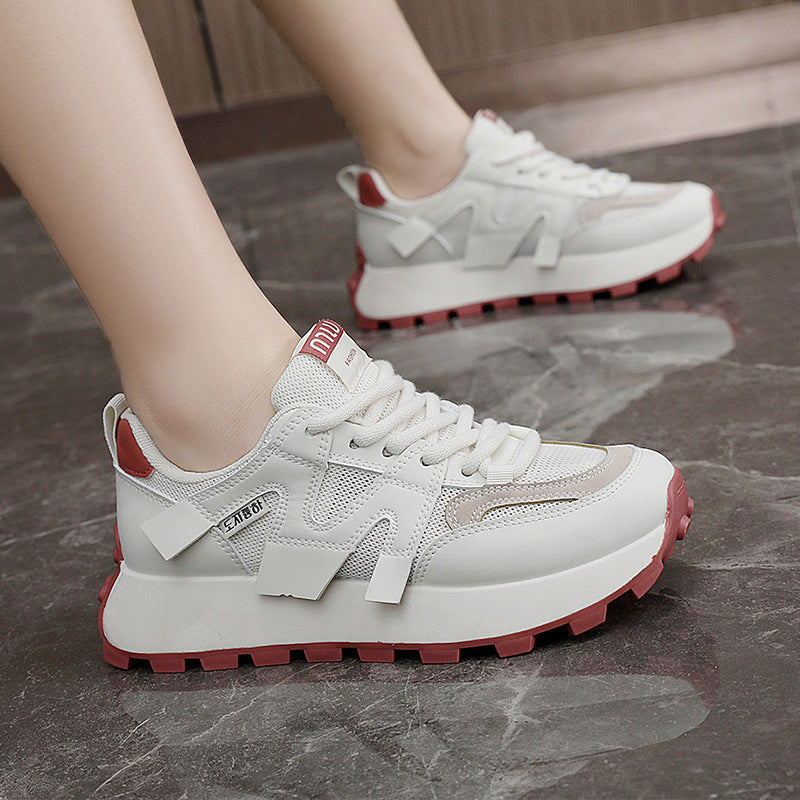 Damen Sportliche Lauf-Sneaker mit rutschfester Sohle und atmungsaktivem Obermaterial R&B