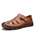 Damen Bequeme Lederfreizeitschuhe mit verstellbarem Klettverschluss R&B