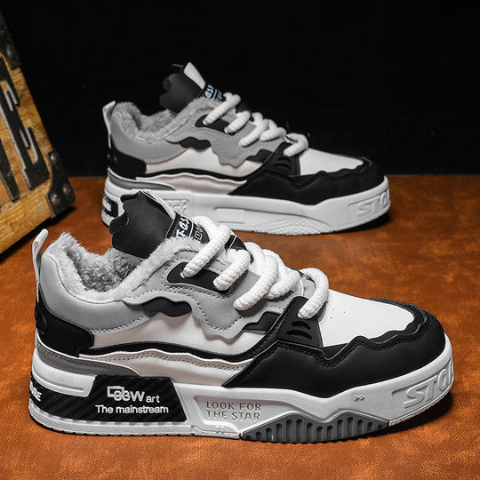 Damen Komfortable Sneaker mit warmem Innenfutter und rutschfester Sohle R&B