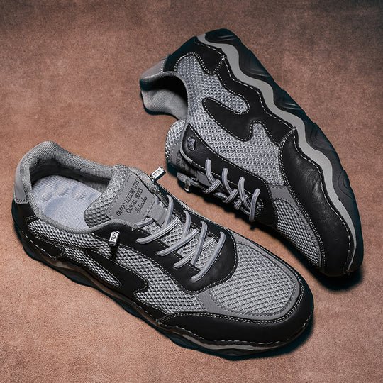 Herren Atmungsaktive Freizeit-Laufschuhe mit gepolsterter Sohle R&B