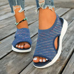 Damen Atmungsaktive Sandalen mit elastischem Obermaterial R&B