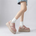 Damen Plateau-Sneakers mit sportlichem Design von R&B