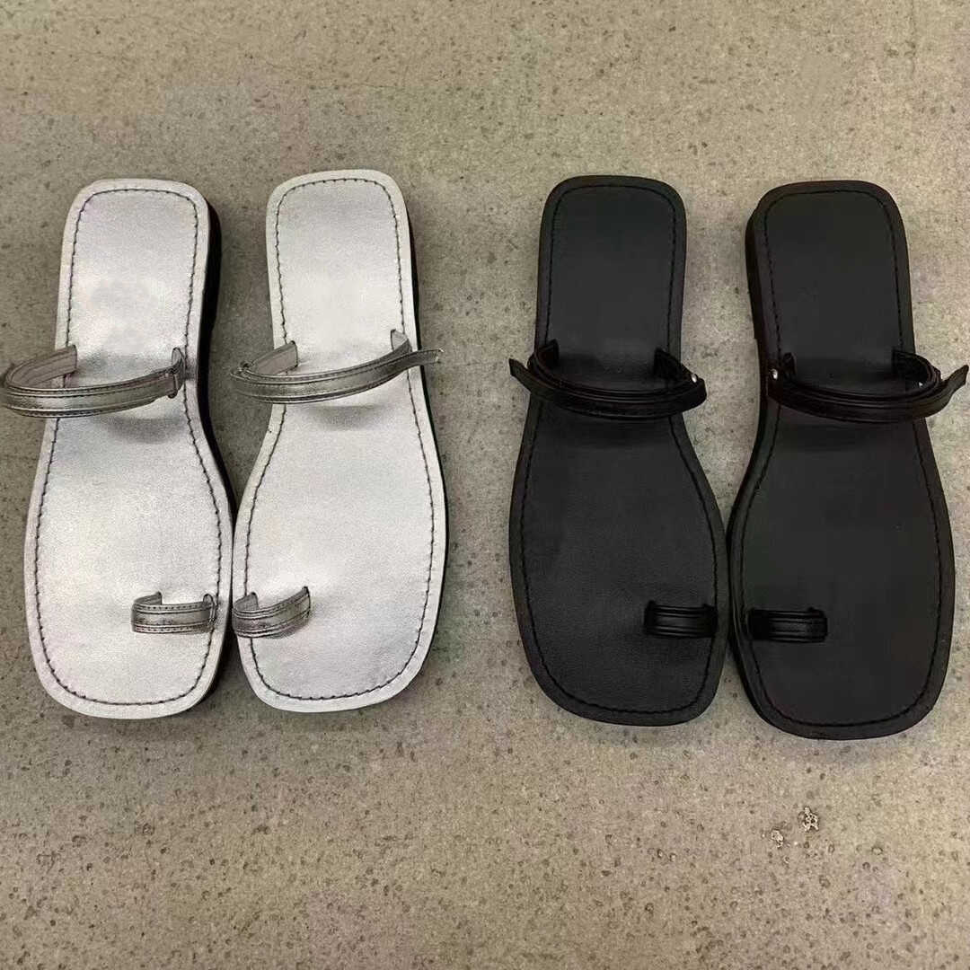 Damen eleganten Zehentrenner-Sandalen mit modischem Riemendesign und komfortablem Fußbett R&B